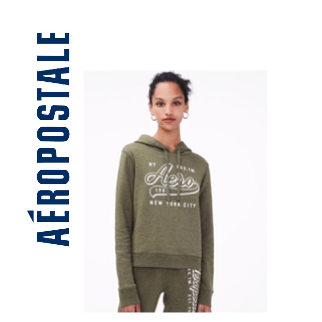 Aero Script Hooded Pullover